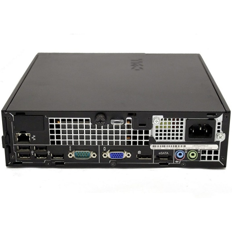 Used Computer Dell OptiPlex 780 USFF, Core 2 Duo E8400 (3.0Ghz) 4Gb DDR3, Intel GMA, 120Gb SSD