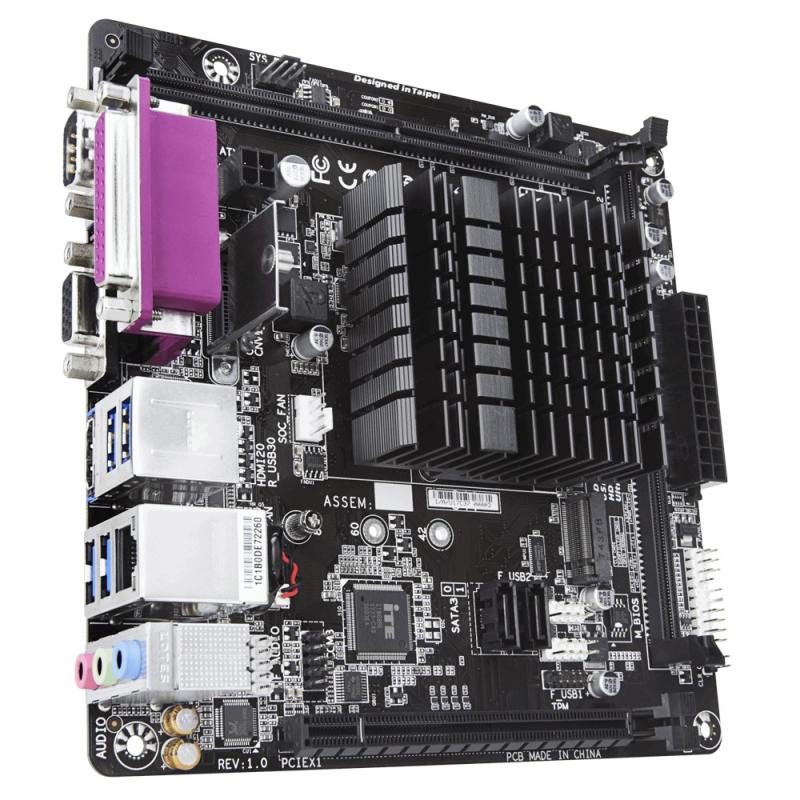 БУ Материнська плата Gigabyte J4005N D2P (Celeron J4005, 2xDDR4, PCI-Ex16x1)