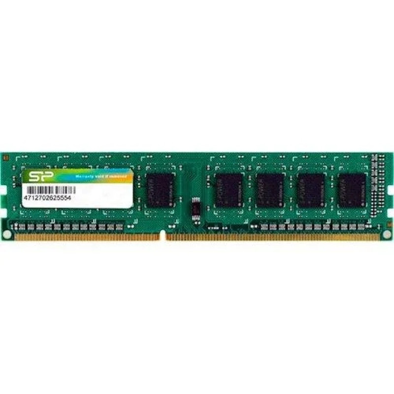 Used RAM 2 GB, DDR3, for PC, Silicon Power (1333 MHz, 1.5 V, CL9, SP002GBLTU133V02)