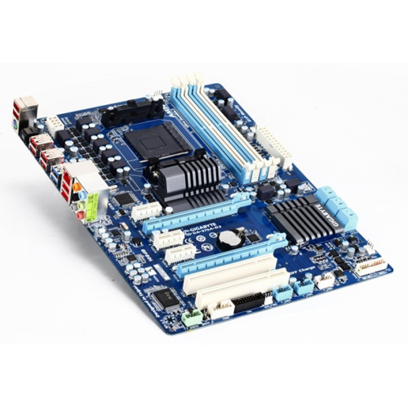 БУ Материнська плата sAM3+, Gigabyte GA-970A-D3 (4xDDR3, AMD 970, ATX)