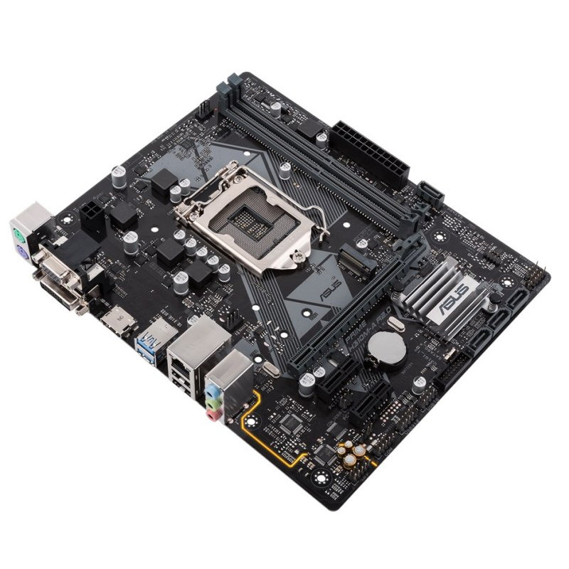 Used Motherboard s1151, ASUS PRIME H310M-A R2.0 (2xDDR4, Intel H310, VGA, DVI, HDMI, microATX)