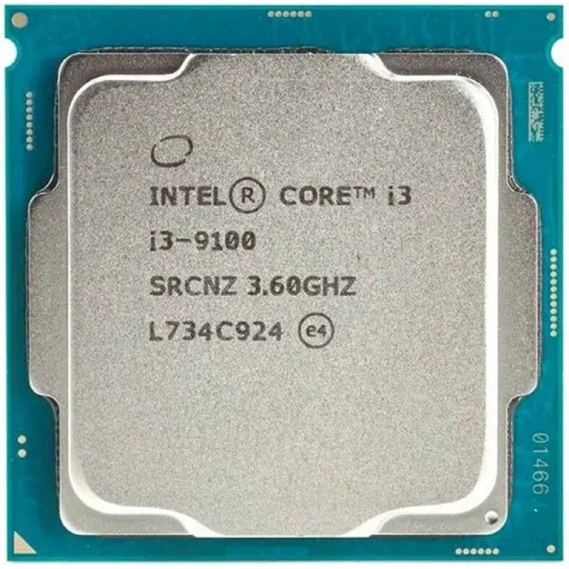 БУ Процессор s1151 Intel Core i3-9100, 3,6-4,2 МГц, 4-4 core, Intel UHD Graphics 630, 65W