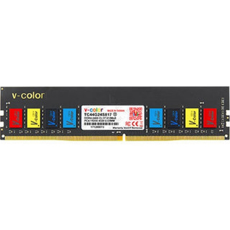 БУ Оперативная память 4 ГБ, DDR4, для ПК, V-Color (2400 МГц, 1.2 В, CL17, PSD44G266681)