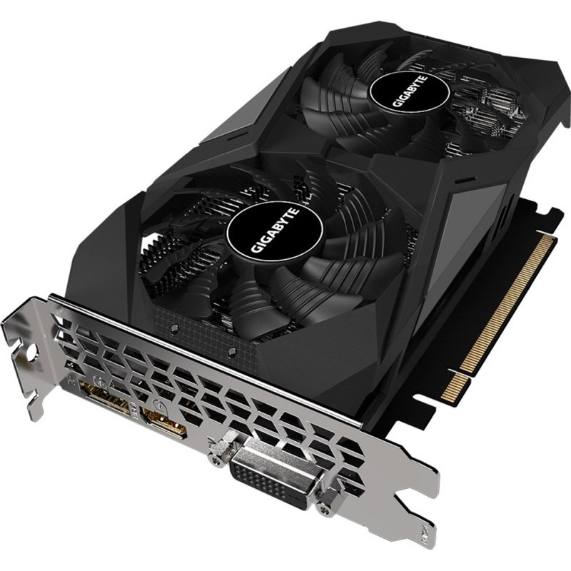 БУ Відеокарта Gigabyte GeForce GTX 1650 (4 ГБ, GDDR6, 128 біт, 1710/12000 МГц, DVI, HDMI, DPort)