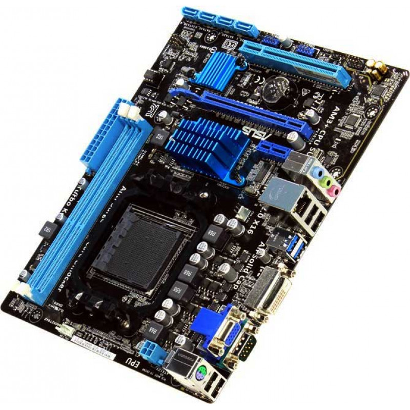 Уцінка! БУ Материнська плата sAM3+, ASUS M5A78L-M LE/USB3 (2xDDR3, AMD 760G, VGA, DVI, деф.)