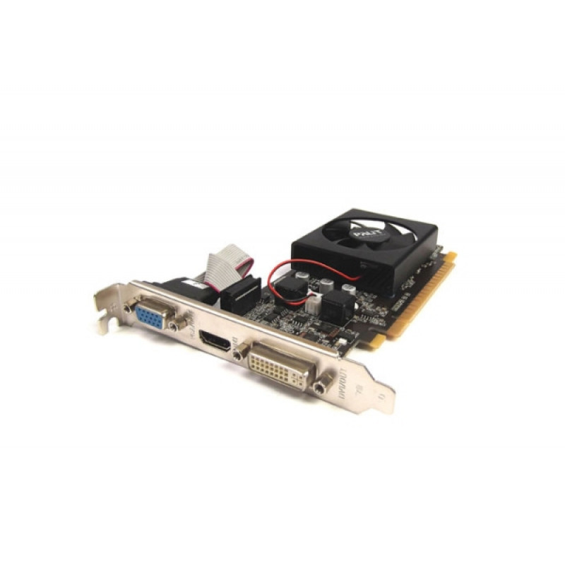 БУ Відеокарта Palit GeForce GT610 (1 ГБ, GDDR3, 64 біт, 810/1070 МГц, VGA, DVI, HDMI, NEAT6100HD06)