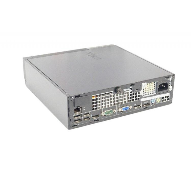 Used Computer Dell OptiPlex 780 USFF, Core 2 Duo E8500 (3.16 GHz) 4Gb DDR3, Intel GMA, 120Gb SSD