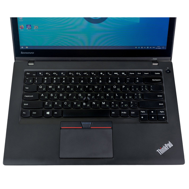 БУ Ноутбук 14" Lenovo ThinkPad T450, Core i7-5600U (2.6 ГГц) 8GB DDR3, 120Gb SSD