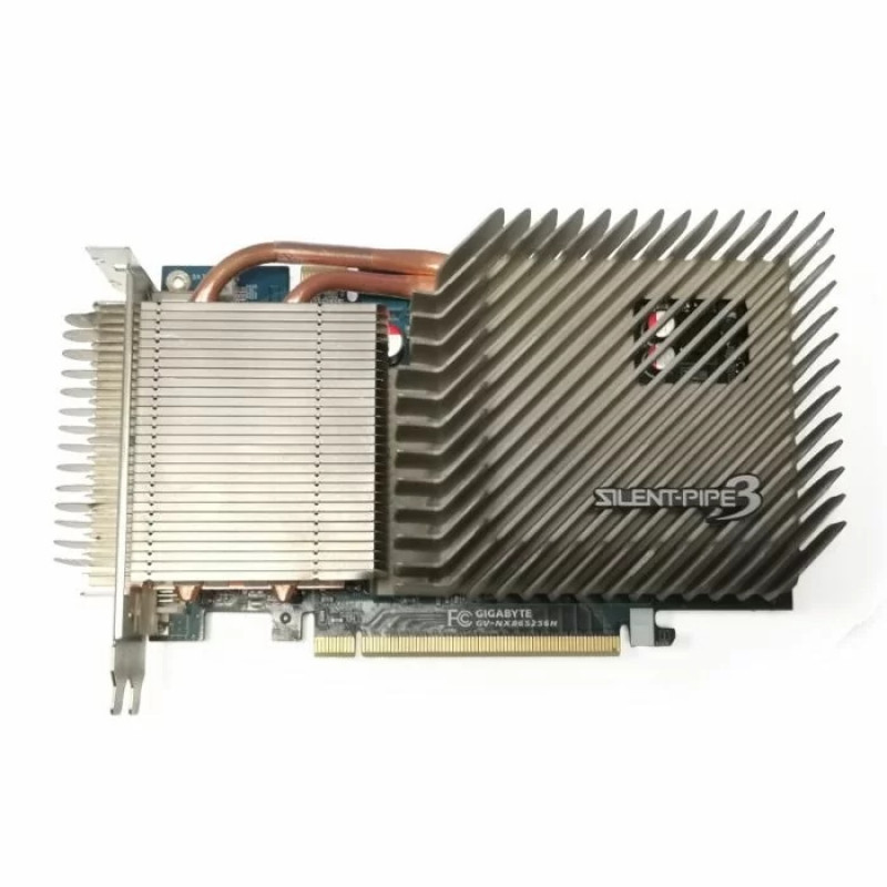 Used Video card Gigabyte GeForce 8600 GT (256 MB, GDDR3, 128 bit, 400/700 MHz, DVI, GV-NX86S256H)