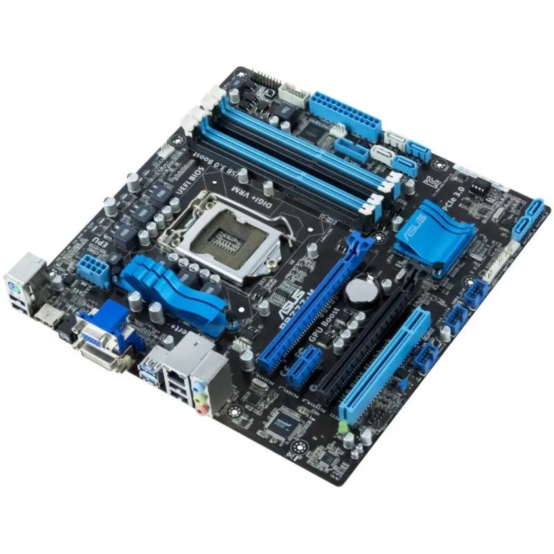 Used Motherboard s1155, ASUS P8Z77-M (4xDDR3, Intel Z77, VGA, DVI, HDMI, microATX)