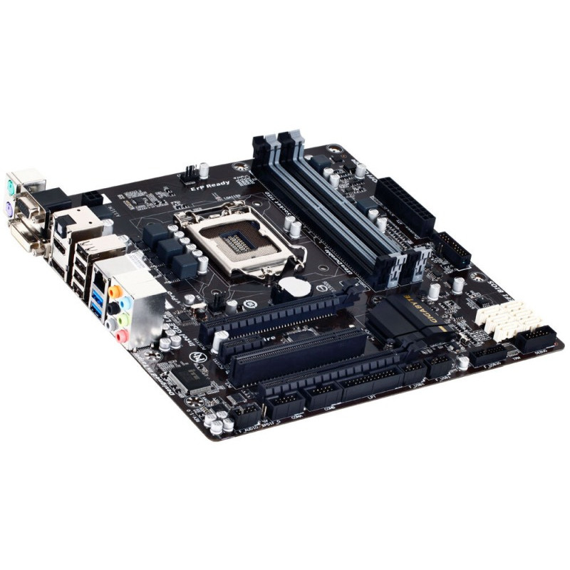 Used Motherboard s1150, Gigabyte GA-Q87M-D2H (4xDDR3, Intel Q87, HDMI, microATX)