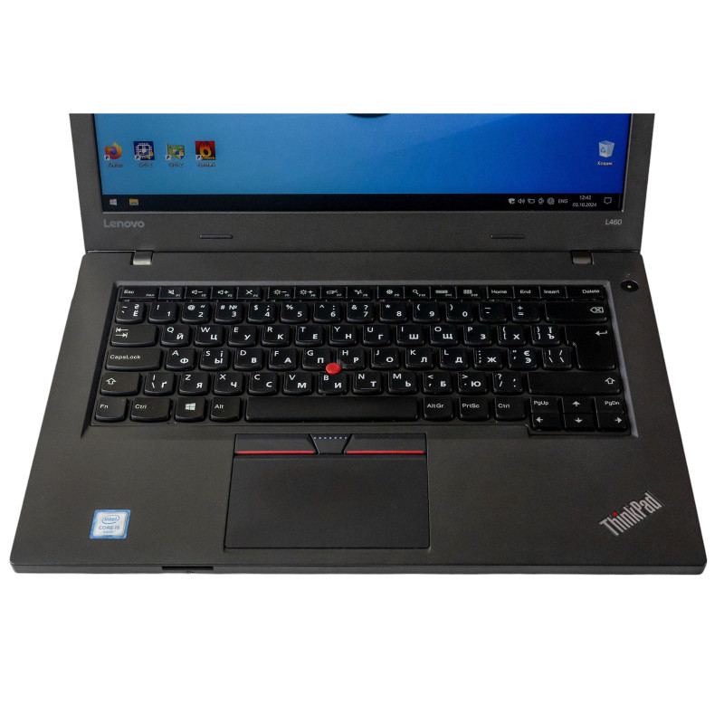 БУ Ноутбук 14" Lenovo ThinkPad L460, Core i5-6200U (2.3 ГГц) Intel HD 520, 8GB DDR3, 240Gb SSD