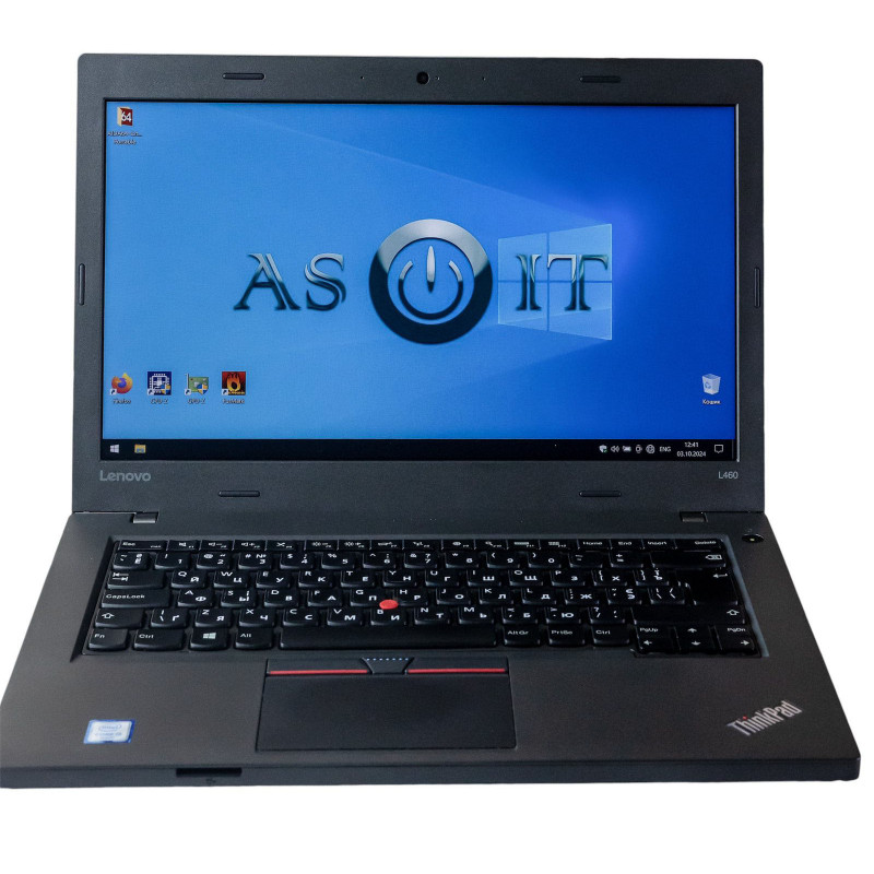 БУ Ноутбук 14" Lenovo ThinkPad L460, Core i5-6200U (2.3 ГГц) Intel HD 520, 8GB DDR3, 240Gb SSD