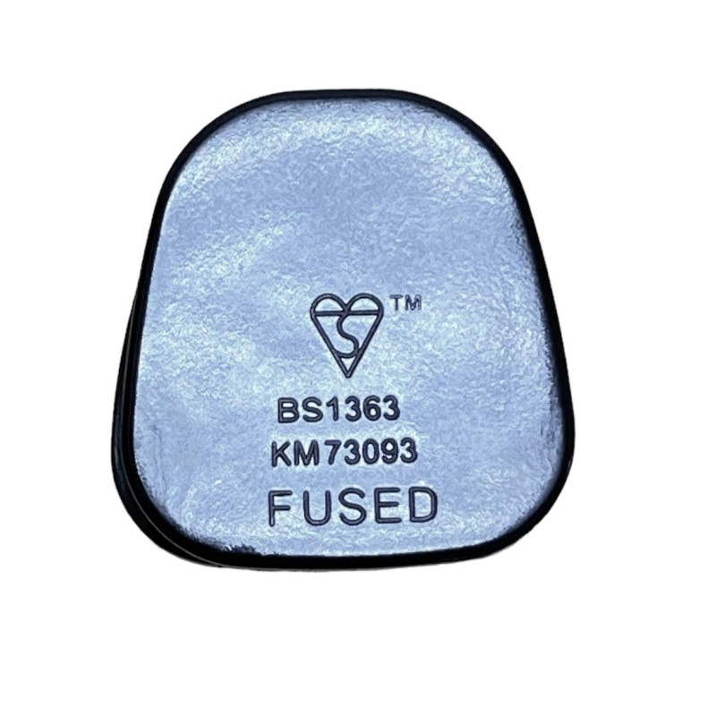 BS 1363 plug (British, with fuse)
