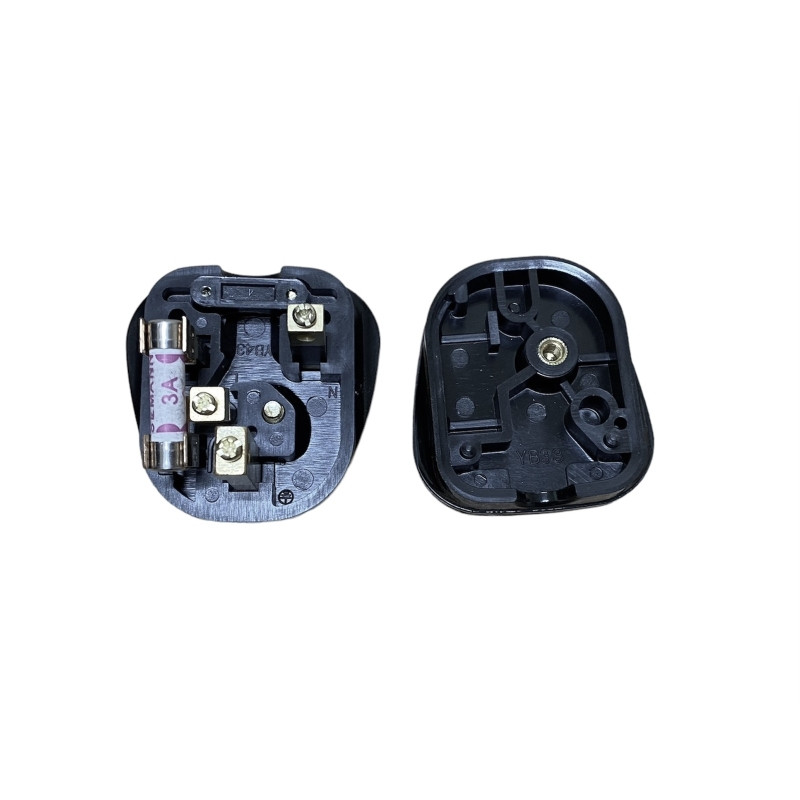 BS 1363 plug (British, with fuse)