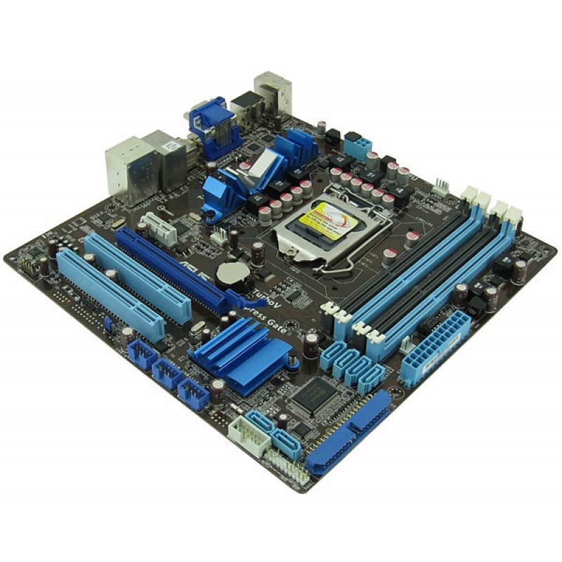 Used Motherboard s1156, ASUS P7H55D-M PRO (4xDDR3, Intel H55, VGA, DVI, HDMI, microATX)