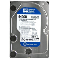 БУ Жорсткий диск 640 ГБ Western Digital (3.5", 7200 об/хв, 16 МБ, SATAIII, WD6400AAKS)