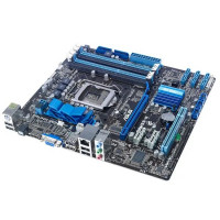 БУ Материнська плата s1156, ASUS P7H55-M (4xDDR3, Intel H55, VGA, HDMI)