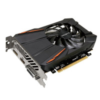 БУ Видеокарта Gigabyte PCI-Ex Radeon RX 560 4 ГБ, GDDR5, 128-bit, DVI/HDMI/DPort (GV-RX560OC-4GD)