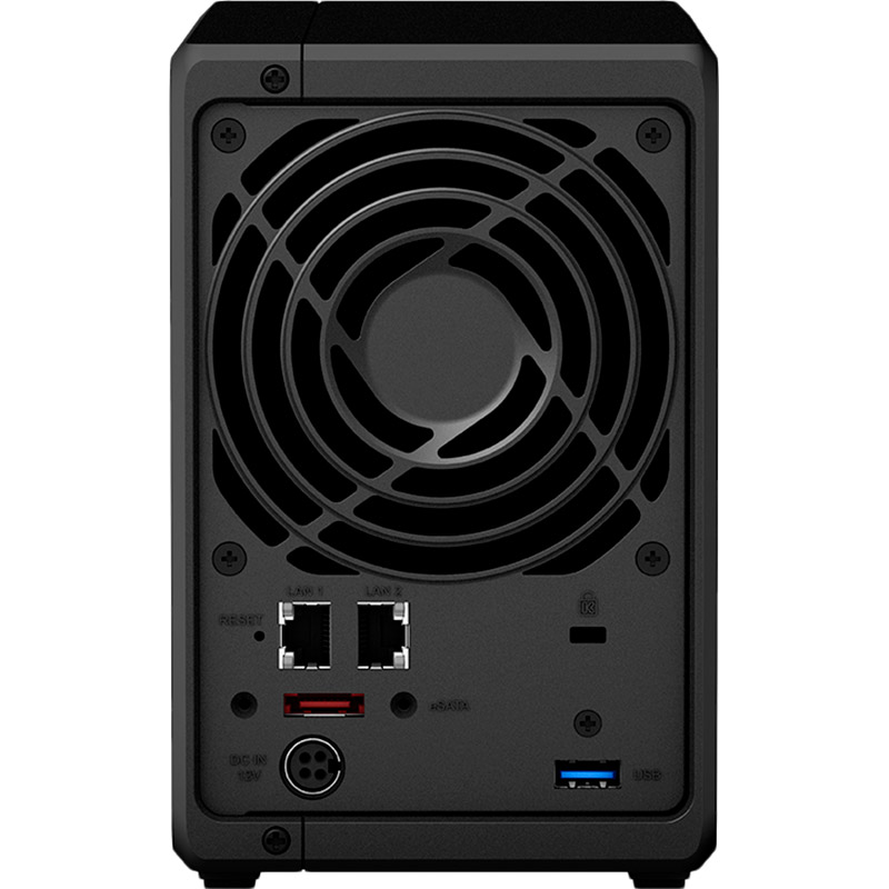 Used NAS server Synology DS720+, Celeron J4125 (4x2 GHz) 2Gb DDR4, without HDD (2 x 3.5", 2 x M.2 2280)