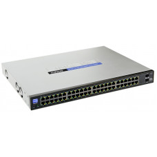 Used Managed Switch Linksys (Cisco) SLM2048, 48xGbit, 2xSFP