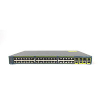 Cisco Catalyst WS-C2960G-48TC-L Managed Switch, 44x Gigabit, 4xRj45/SFP, Console