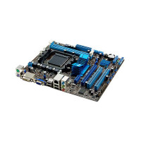 Used Motherboard sAM3+, ASUS M5A78L-M LE (2xDDR3, AMD 760G, VGA, DVI, without plug)