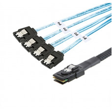 БУ Кабель Mini SAS SFF-8087 to 4 x SATA