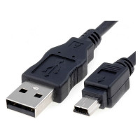Used Data cable Cablexpert USB 2.0 AM to Mini 5P 1.8m