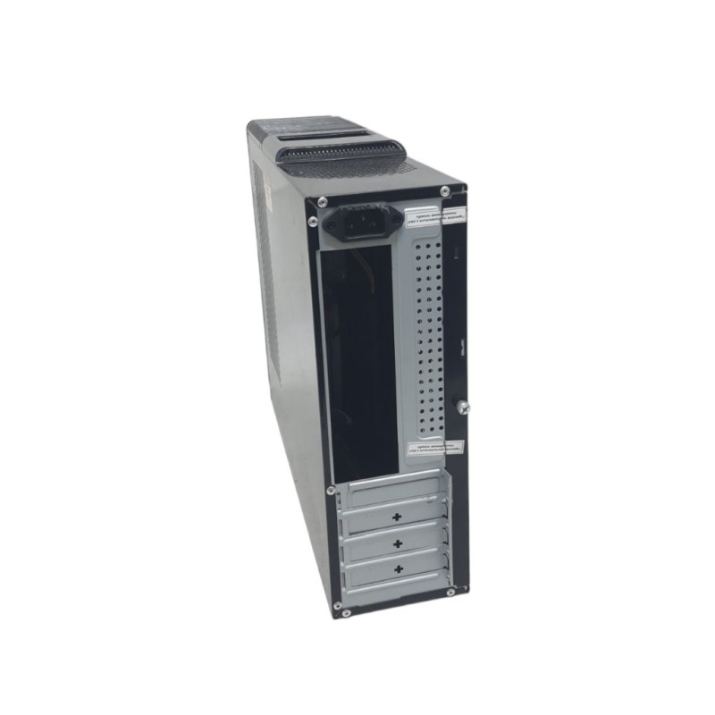 Used Case Logicpower S607 BK, 400 x 295 x 100 mm, 400W Slim, 8cm, 2xUSB, Cardreader