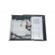 Used Case Logicpower S607 BK, 400 x 295 x 100 mm, 400W Slim, 8cm, 2xUSB, Cardreader