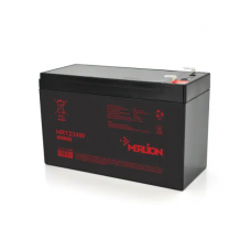 Батарея для ДБЖ Merlion HR1234W, 12V 9.5 Ah, 151х65х94 мм Black Q10/420