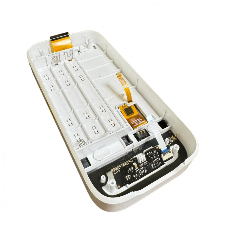 Display Ajax KeyPad TouchScreen White module assembly with touchscreen and frame, Original