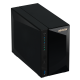 Used NAS server Asustor AS4002T, ARMADA-7020 (2x1.6 GHz) 2Gb DDR4, without HDD (2 x 2.5", 2 x 3.5")