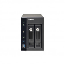 Used NAS server QNAP TS-253 Pro, Celeron J1900 (4x2.0 GHz) 2Gb DDR3, without HDD (2 x 3.2", 2 x 3.5")