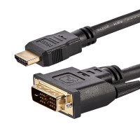 БУ Кабель мультимедійний HDMI to DVI 18+1pin M, 3m Cablexpert (CC-HDMI-DVI-10)