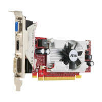 БУ Відеокарта MSI GeForce 210 (512 МБ, GDDR2, 64біт, 589/810 МГц, VGA, DVI, HDMI, VN210-MD512)