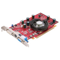 БУ Видеокарта ATI Radeon X600 Pro, 256MB DDR, 128-bit, VGA, DVI, TV Out