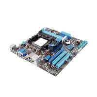 Used Motherboard sAM3, ASUS M4A785T-M (4xDDR3, AMD 785G, VGA, DVI, HDMI, microATX)