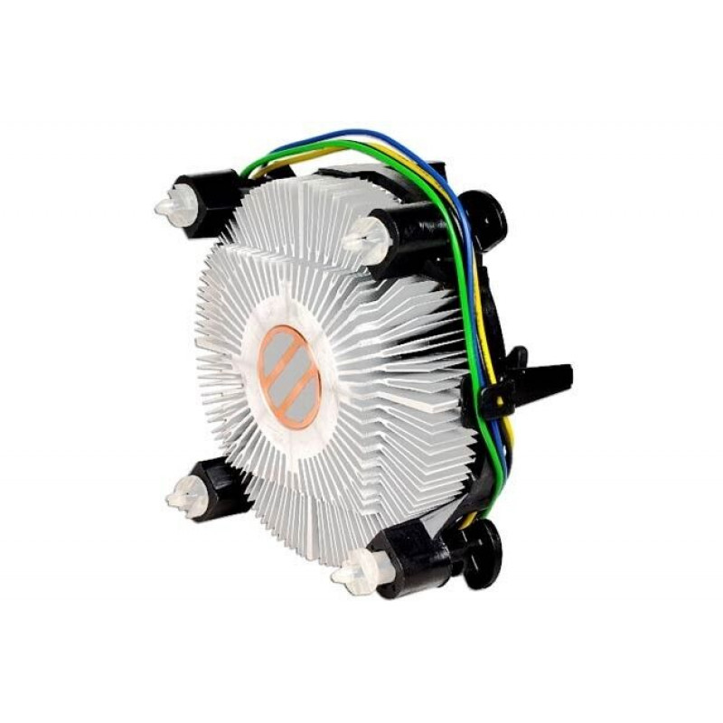 Used Processor cooler Intel E97376 copper (s775, 4pin, 2500 rpm, 95W)