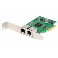 БУ Мережева карта Supermicro AOC-SGP-i2 (Intel I350, PCIe x4, 2 x Gigabit)