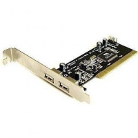 БУ Адаптер STLab U-164, 2xUSB 2.0, PCI to USB