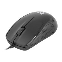 Used Wired mouse DEFENDER OPTIMUM MB-160 BLACK USB (52160)