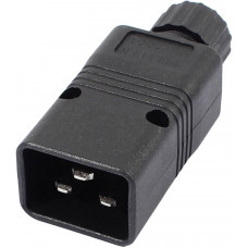 Конектор живлення AS-IT C20 16A 250V 3x2.5mm (Y200-C20)