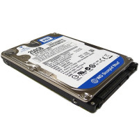 Used Hard drive 250 GB Western Digital (for laptop, 2.5", 5400 rpm, 8 MB, SATAII, WD2500BPVT)