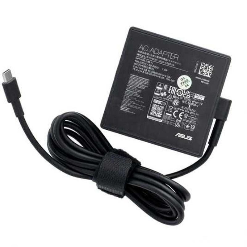 БУ Блок живлення (зарядка) ASUS 20V 5A 100W, USB Type C, A20-100P1A, Original