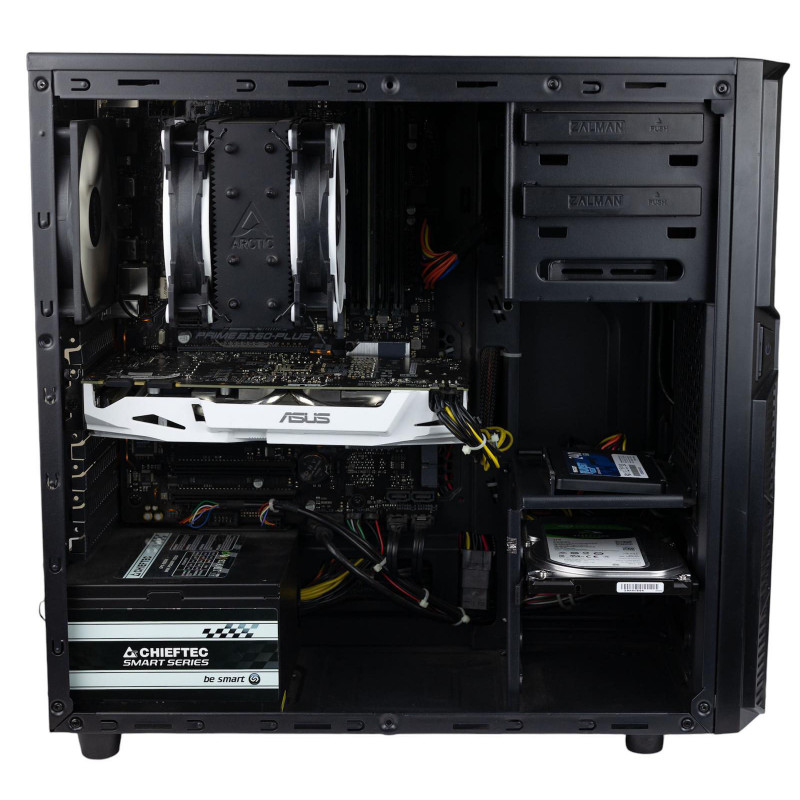 AS-IT Gaming PC, Core i9-9900KF, GTX 1070(8GB), B360, 16GB DDR4, 240GB SSD, 1TB HDD, 700W
