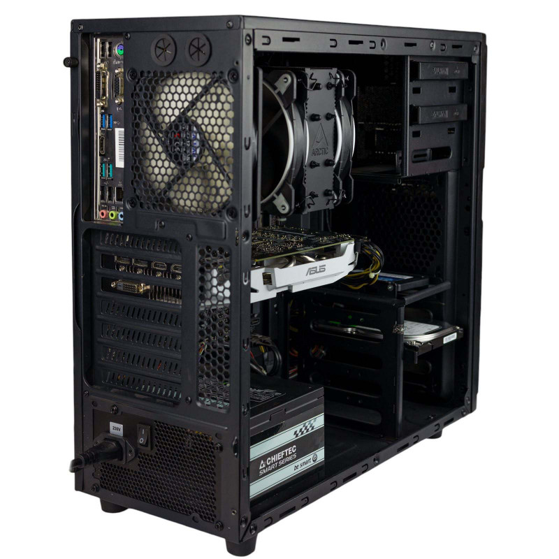 AS-IT Gaming PC, Core i9-9900KF, GTX 1070(8GB), B360, 16GB DDR4, 240GB SSD, 1TB HDD, 700W