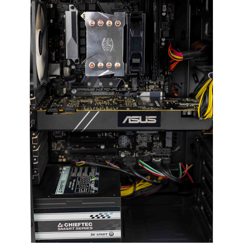 AS-IT Gaming PC, Core i9-9900KF, GTX 1070(8GB), H370, 16GB DDR4, 240GB SSD, 1TB HDD, 700W