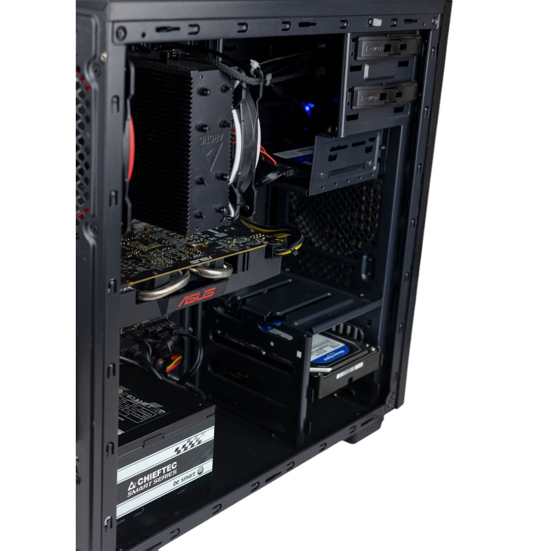 AS-IT Gaming PC, Core i9-9900KF, GTX 1070(8GB), B360, 16GB DDR4, 240GB SSD, 1TB HDD, 700W